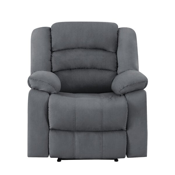 Vector Fabric Manual Recliner For Living Room